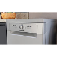 Load image into Gallery viewer, Hotpoint Slimline HF9E 1B19 S UK Freestanding Dishwasher - Silver
