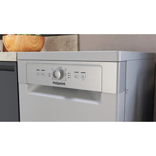 Load image into Gallery viewer, Hotpoint Slimline HF9E 1B19 S UK Freestanding Dishwasher - Silver