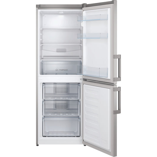 Indesit IB55532SUK 55cm Low Frost Freestanding fridge freezer - Silver
