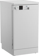 Load image into Gallery viewer, Beko DVS04X20W Slimline Dishwasher - White - 10 Place Settings