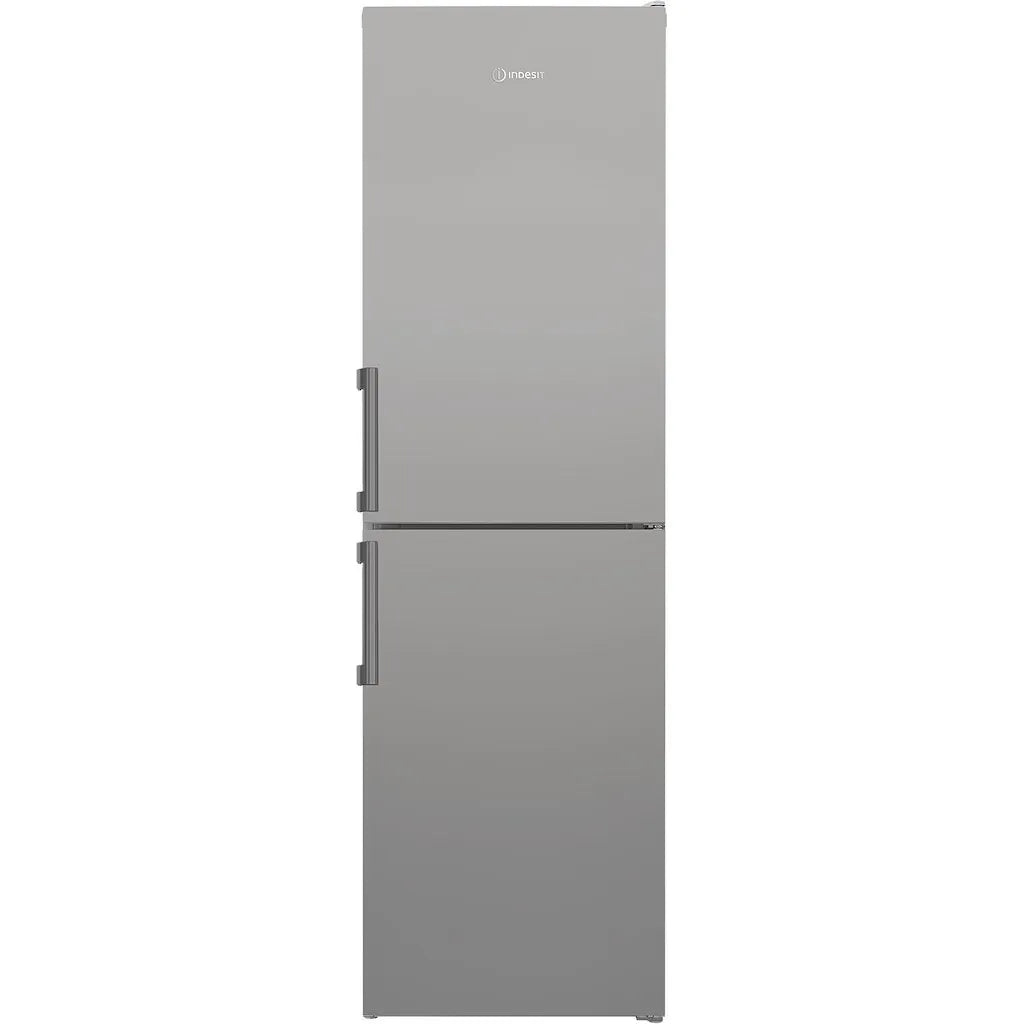 Indesit IKNH1261S4UK Low Frost Fridge Freezer - Silver