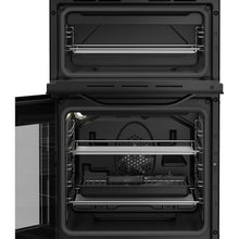 Load image into Gallery viewer, Hotpoint HTE5VCB 50cm Electric Cooker with Ceramic Hob – Black