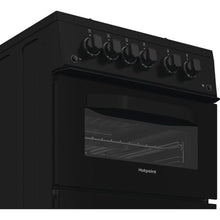 Load image into Gallery viewer, Hotpoint Hotpoint HTG5GCB Freestanding 50cm Gas Cooker – Black