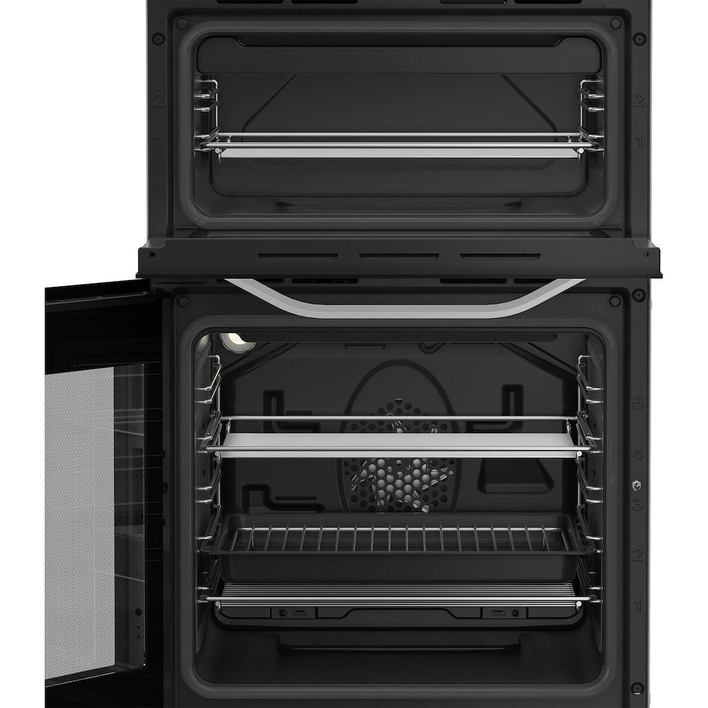 Hotpoint HDE5VDCW 50cm Electric Cooker with Ceramic Hob – White