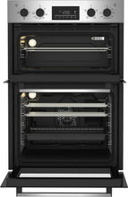 Load image into Gallery viewer, Beko CDFY22309X Stainless Steel Double Oven