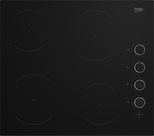 Load image into Gallery viewer, Beko CIHYV21B 4 Zone Ceramic Electric Hob