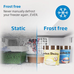 Beko UFF584APW 55cm Frost Free Under Counter Freezer. White.