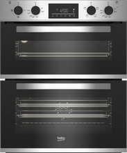 Load image into Gallery viewer, Beko CTFY22309X 59.4cm Built under Electric Double Oven - Stainless Steel