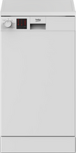 Load image into Gallery viewer, Beko DVS05C20W Slimline Dishwasher - White - 10 Place Settings