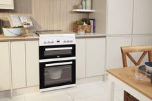 Load image into Gallery viewer, Beko EDG6L33W Gas Double Oven Cooker
