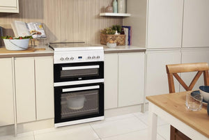 Beko EDG6L33W Gas Double Oven Cooker