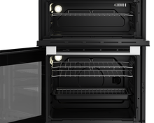 Load image into Gallery viewer, Blomberg HKN65W 60cm Double Oven Electric Cooker with Ceramic Hob - White