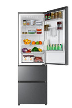 Load image into Gallery viewer, Haier HETR3619FWMG 60cm Frost Free 60/40 split Fridge Freezer - Silver