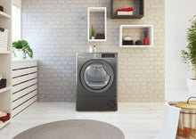 Load image into Gallery viewer, Hoover HLEC8TRGR 8KG Graphite Condenser Tumble Dryer - Graphite