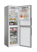 Load image into Gallery viewer, Hoover HVT3CLECKIHS-1 55cm 50/50 Low Frost Fridge Freezer - Silver