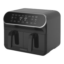 Load image into Gallery viewer, Statesman SKAF08017BK Digital Dual Zone Air Fryer - Black