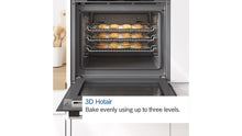 Load image into Gallery viewer, Bosch MBS533BS0B Built In Electric Double Oven with 3D Hot Air - Stainless Steel