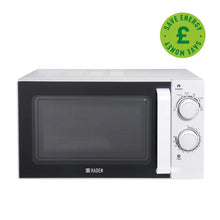 Load image into Gallery viewer, HADEN 195678  20L White Stainless Steel Cavity Microwave
