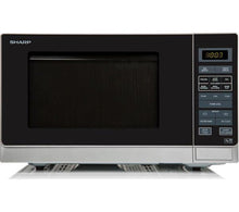 Load image into Gallery viewer, Sharp R372SLM 25 Litre Solo Microwave -Silver