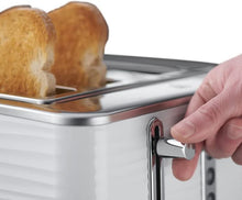 Load image into Gallery viewer, Russell Hobbs 24380 Inspire 4 Slot Toaster - White