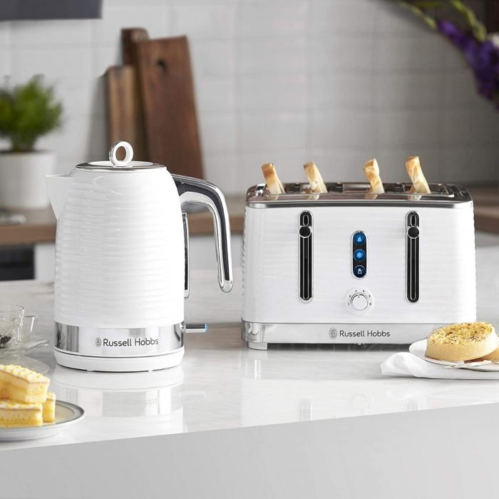 Russell Hobbs 24380 Inspire 4 Slot Toaster - White