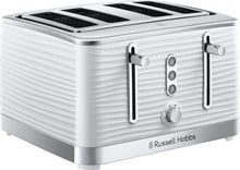 Load image into Gallery viewer, Russell Hobbs 24380 Inspire 4 Slot Toaster - White