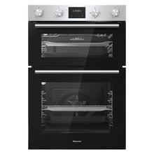 Load image into Gallery viewer, Hisense BID95211XUK Built In Electric Double Oven - Stainless Steel