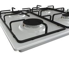 Load image into Gallery viewer, Hisense GM642XSUK 58cm Gas Hob - Stainless Steel