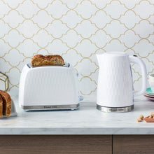 Load image into Gallery viewer, Russell Hobbs 26050 Honeycomb 1.7L Cordless 3000W Kettle - White