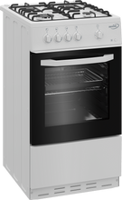 Load image into Gallery viewer, Zenith ZE501W 50cm Gas Single Oven with Gas Hob - White