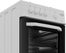 Load image into Gallery viewer, Zenith ZE501W 50cm Gas Single Oven with Gas Hob - White