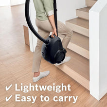 Load image into Gallery viewer, Bosch BGBS2BA1GB Serie 2 ProEco 600W 3kg Bagged Cylinder Vacuum Cleaner - Black