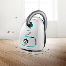 Load image into Gallery viewer, Bosch BGBS4HYGGB Serie 4 ProHygienic 600W 6kg Cylinder Vacuum Cleaner - White