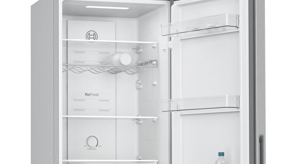 Bosch KGN27NLEAG Silver 55cm Frost Free Fridge Freezer