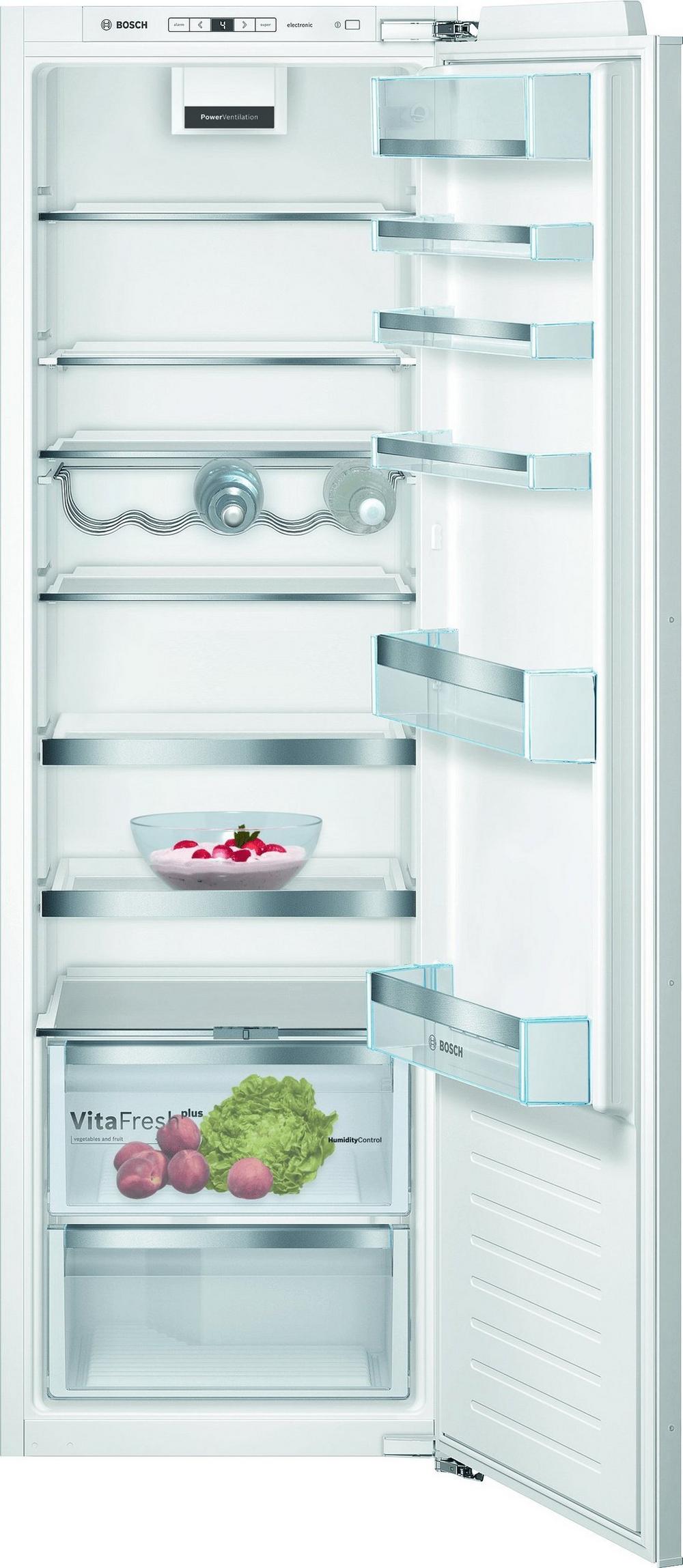 Bosch KIR81NSE0G 319Lt Fresh Sense Built In Fridge 177cm Tall