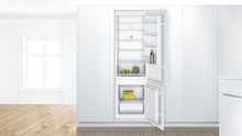 Load image into Gallery viewer, Bosch KIV87NSF0G Low Frost Built In 70/30 Split Fridge Freezer