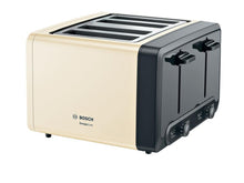 Load image into Gallery viewer, Bosch TAT4P447GB 4 Slice Toaster - Cream
