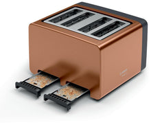 Load image into Gallery viewer, Bosch TAT4P449GB 4 Slice Toaster - Copper