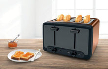 Load image into Gallery viewer, Bosch TAT4P449GB 4 Slice Toaster - Copper