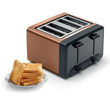 Load image into Gallery viewer, Bosch TAT4P449GB 4 Slice Toaster - Copper