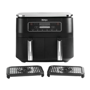 Ninja Foodi AF300UK 7.6L Dual Zone Air Fryer and Dehydrator - Black