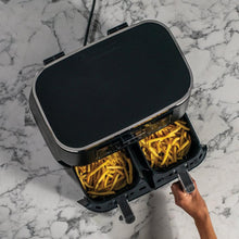 Load image into Gallery viewer, Ninja Foodi AF300UK 7.6L Dual Zone Air Fryer and Dehydrator - Black