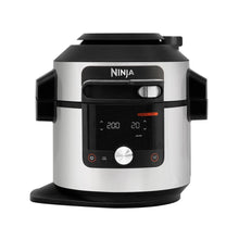 Load image into Gallery viewer, Ninja OL750UK 7.5L 15-In-1 One Lid Multi Cooker &amp; probe - Black / Stainless Steel
