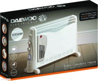 Load image into Gallery viewer, Daewoo HEA1137 2kW Fanned Convector Heater with Timer