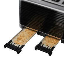 Load image into Gallery viewer, Russell Hobbs 24381 Inspire 4 Slice Toaster Black