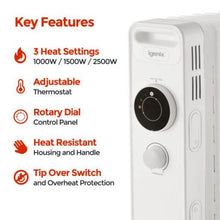 Load image into Gallery viewer, Igenix IG2625 2.5Kw Oil Filled Radiator