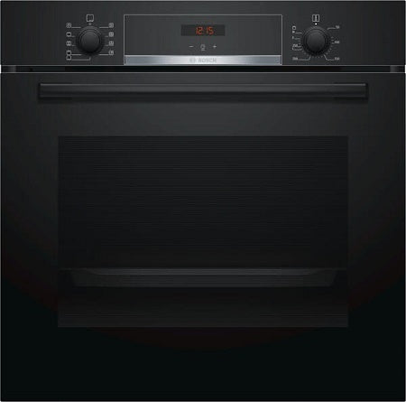 Bosch HBS534BB0B Black Serie 4 Built In Single 3D Hot Air Oven