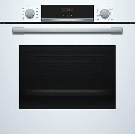 Bosch HBS534BW0B White Hot Air Fan Assisted Single Oven