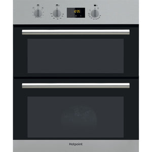 Hotpoint DU2540IX 60cm Built Under Double Electric Fan Oven in Stainless Steel