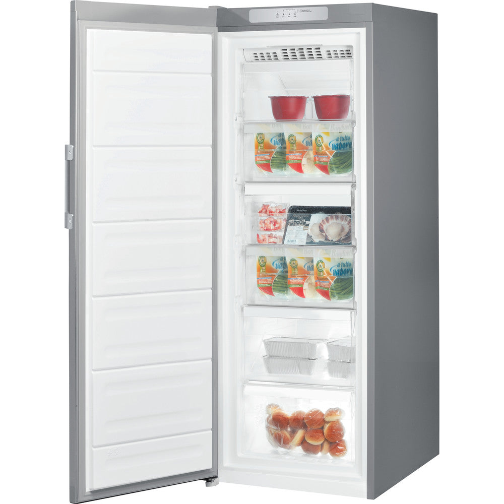 Indesit UI6F2TS Silver 270 Litre 167cm Tall Freezer